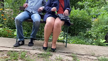 My sexy mother in law does it in a public park
