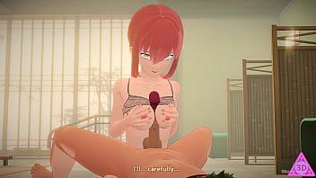 Makima si scopa uno sconosciuto