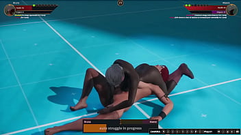 Bruna vs maeve nf3d sexfight female competitive intercourse