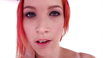 Katie kinns sexy redhead big cock extreme deepthroat blowjoba and cum swallow