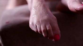 Femdom pink toes cei