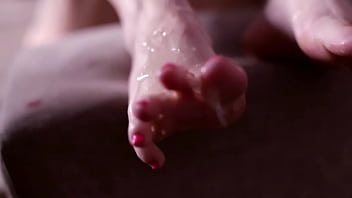 Femdom pink toes cei