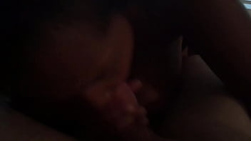 Black wife sucking my dick