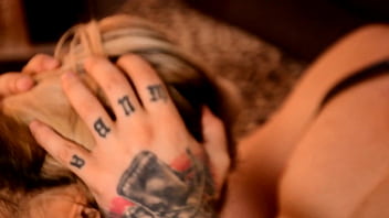 Asian model’s innocent shoot erupts into raw dp fuckfest & face soaking cum explosion