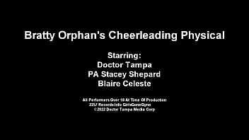 Dr tampa bratty orphan's cheerleading physical blaire celeste