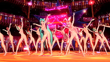 Hatsune miku y luka desnudas mod