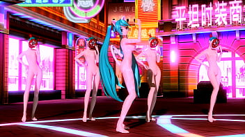 Hatsune miku y luka desnudas mod