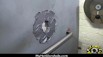 White milf sucking and licking a black cock 5