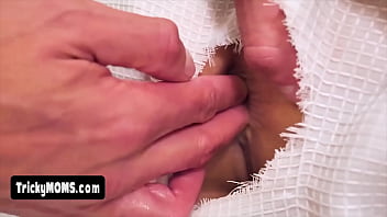 There is a hole on the bathrooms curtain