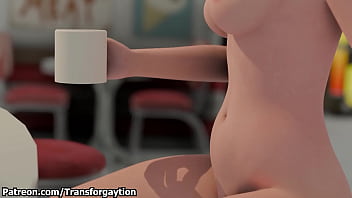 Woman grows and gets fat