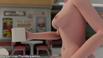 Woman grows and gets fat