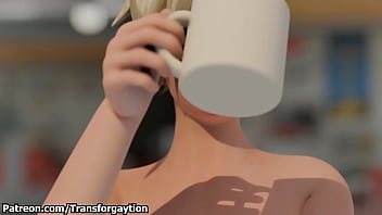 Woman grows and gets fat