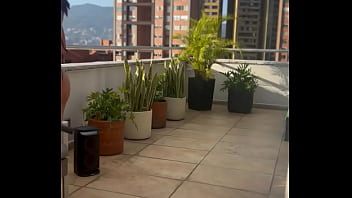 Fun day on the balcony ️