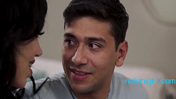 Curvy mil seduces young gen z in law in the only way he can be