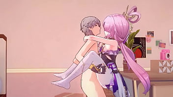Honkai star rail caelus x fu xuan sex hentai animation