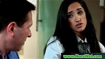 Asian masseuse takes a load in her mouth 11