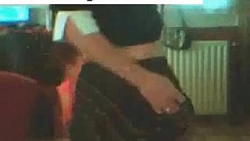 Ebony beauty plays with her pussy on webcam