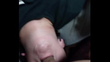 Cumming down the hatch