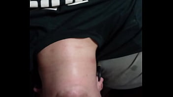 Cumming down the hatch