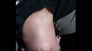 Cumming down the hatch