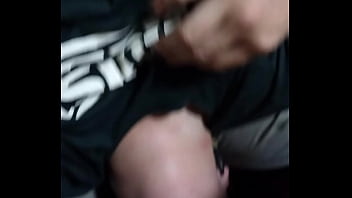 Cumming down the hatch