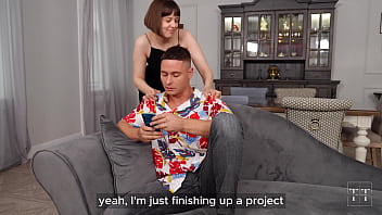 I'll distract a guy from work with a massage and sex