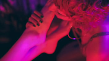 My slave girl loves to swallow my perfect feet