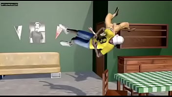 Chaves safado dançando funk com véio brocha enquanto eles escutam música foda do player tauz