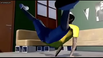 Chaves safado dançando funk com véio brocha enquanto eles escutam música foda do player tauz