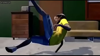 Chaves safado dançando funk com véio brocha enquanto eles escutam música foda do player tauz