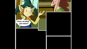 Layla from winx fuck with professor for a good grade in this comics