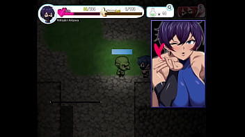 月夜に輝く赤い華