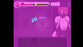 月夜に輝く赤い華