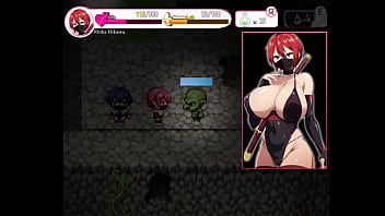 月夜に輝く赤い華