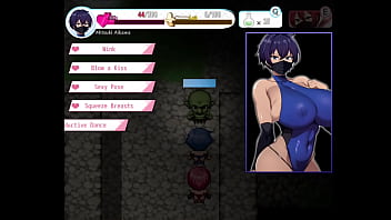 月夜に輝く赤い華