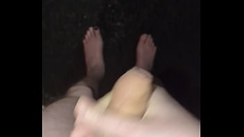 Mastirbating in the ligjt rain