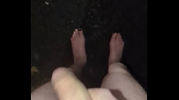 Mastirbating in the ligjt rain