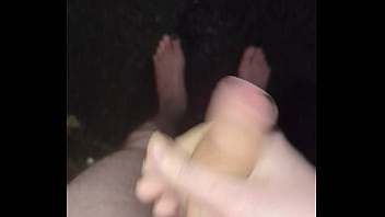 Mastirbating in the ligjt rain