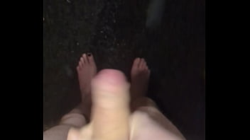 Mastirbating in the ligjt rain
