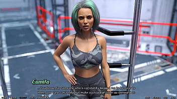 Stranded in space #168 military girl with big tits and fat ass dreams of my cock