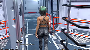 Stranded in space #168 military girl with big tits and fat ass dreams of my cock