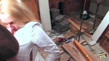 This Attractive French Woman Skillfully Used Both Of Her Hands To Stimulate The Genitals Of Men With Large Penises thumbnail