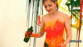 Tiny teen gets fucked hard