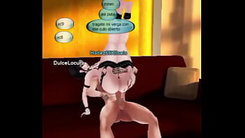 Montando la verga de papi me la cogi sin piedad a la puta