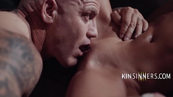 Tryst with husband's ripped stepbro