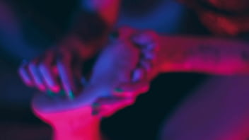 My big feet licked for the first time in my life