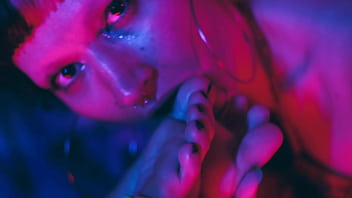 My big feet licked for the first time in my life