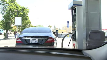 Black haired slut in ihgh black heels fuck by big cock