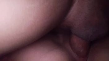 My neighbor came when i was taking a bath and fucks my mouth before creampying my pussy