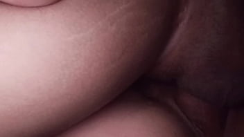 My neighbor came when i was taking a bath and fucks my mouth before creampying my pussy